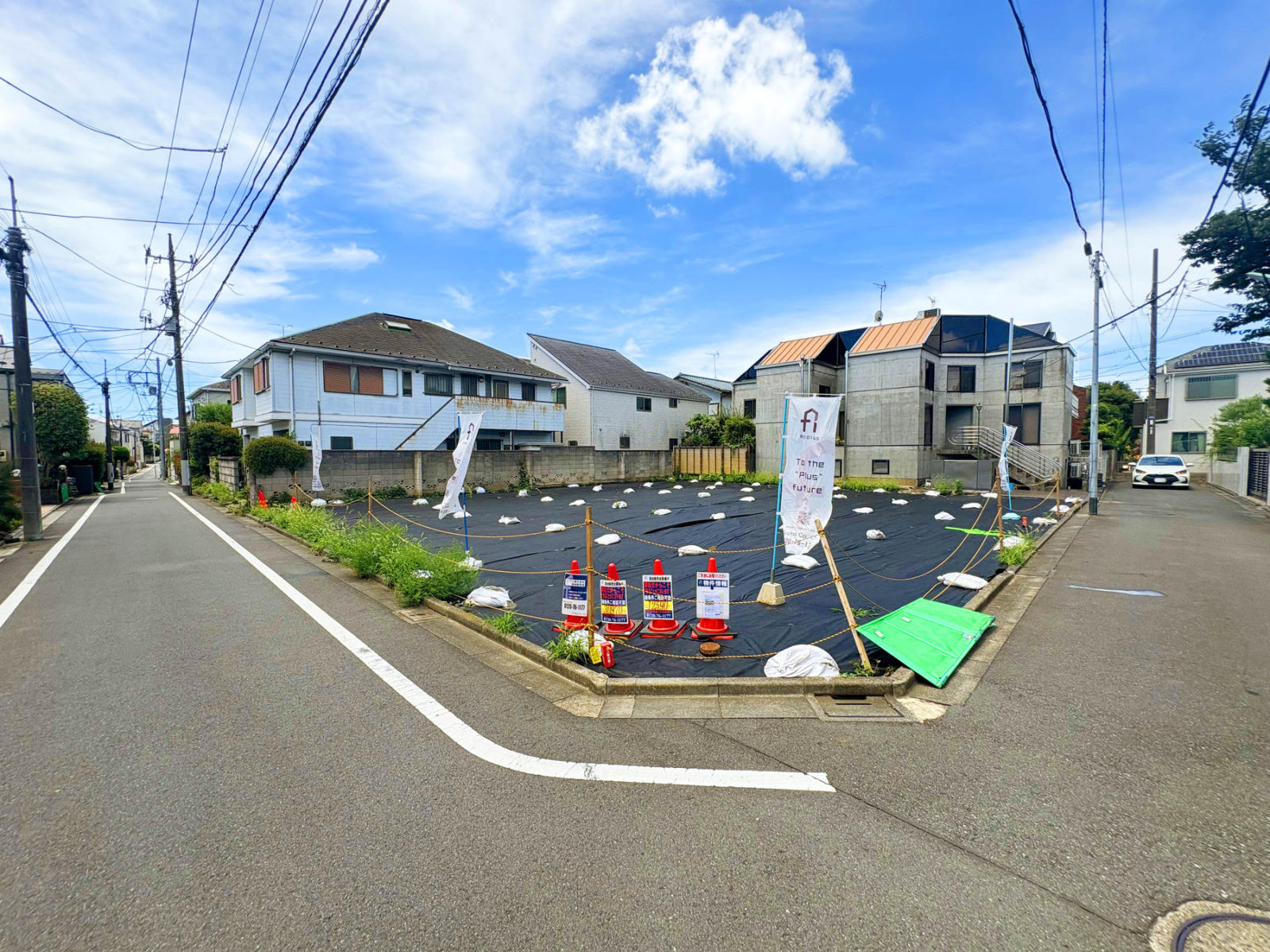 杉並区浜田山1丁目27-16　建築条件なし売地　全3区画画像
