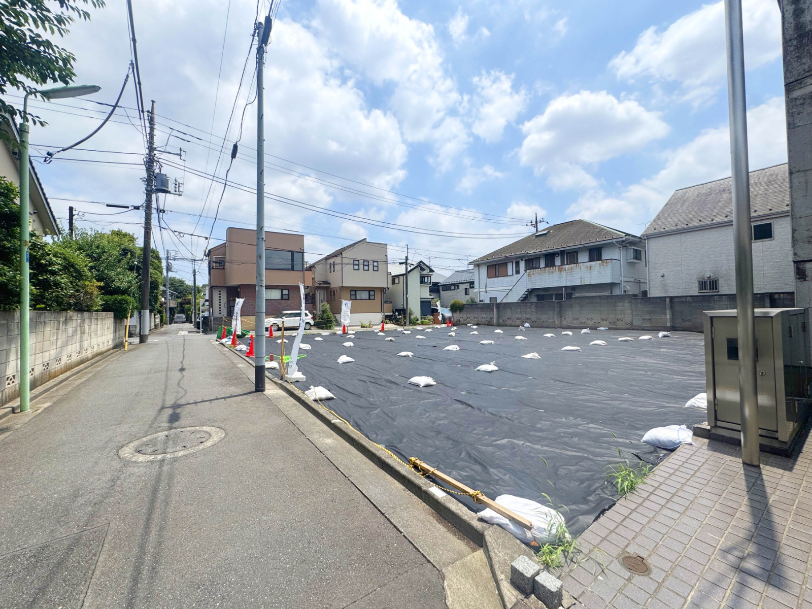 杉並区浜田山1丁目27-16　建築条件なし売地　全3区画画像