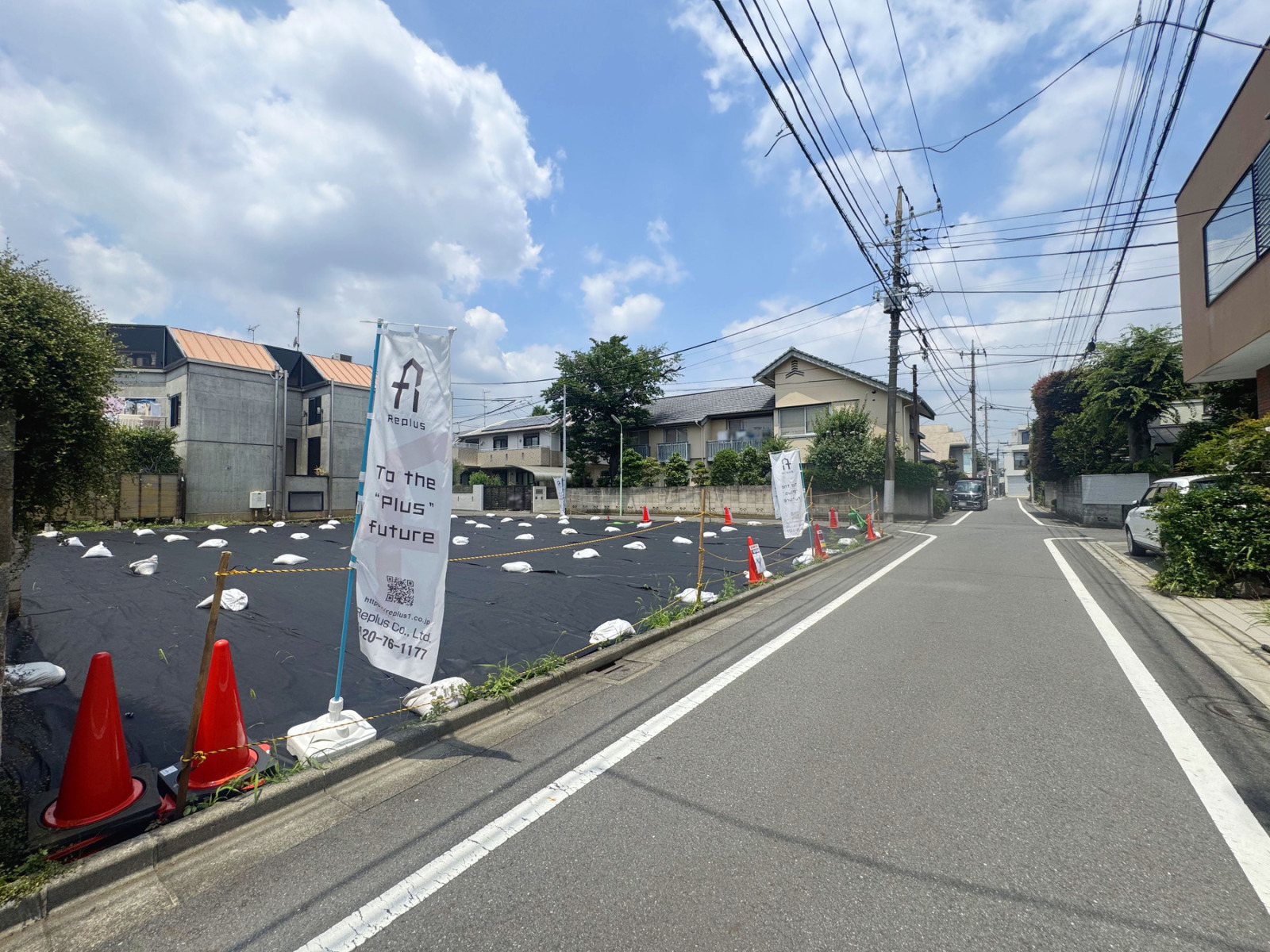 杉並区浜田山1丁目27-16　建築条件なし売地　全3区画画像