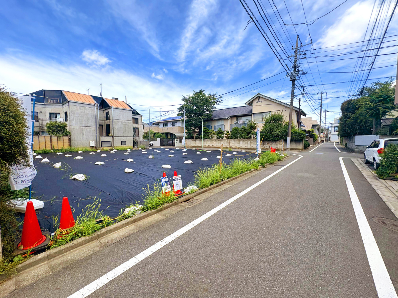 杉並区浜田山1丁目27-16　建築条件なし売地　全3区画画像