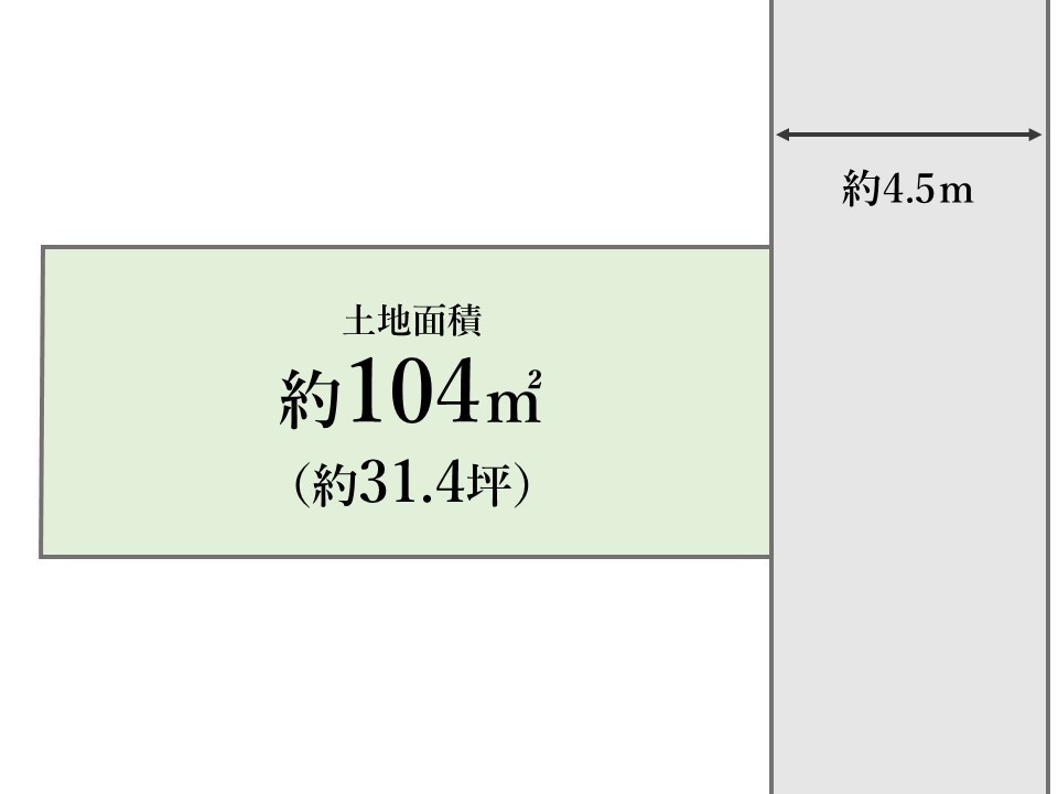 三鷹市北野3丁目　建築条件付き売地　全1区画画像