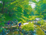 残堀川緑道公園