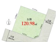 府中市新町1丁目　建築条件なし売地　全1区画【土地】
