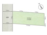 世田谷区若林4丁目　建築条件なし売地　全1区画【土地】