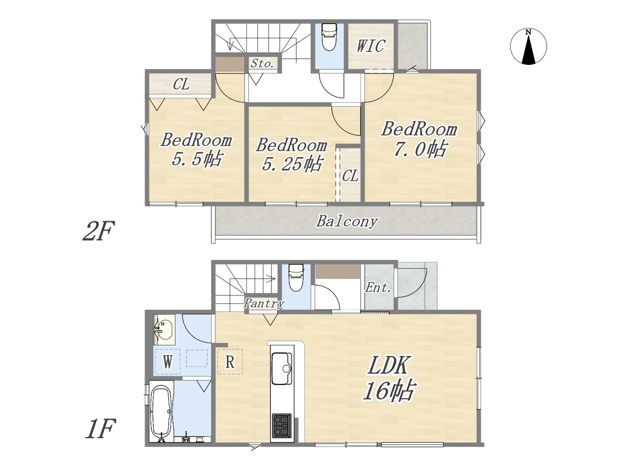 区画図・間取り図