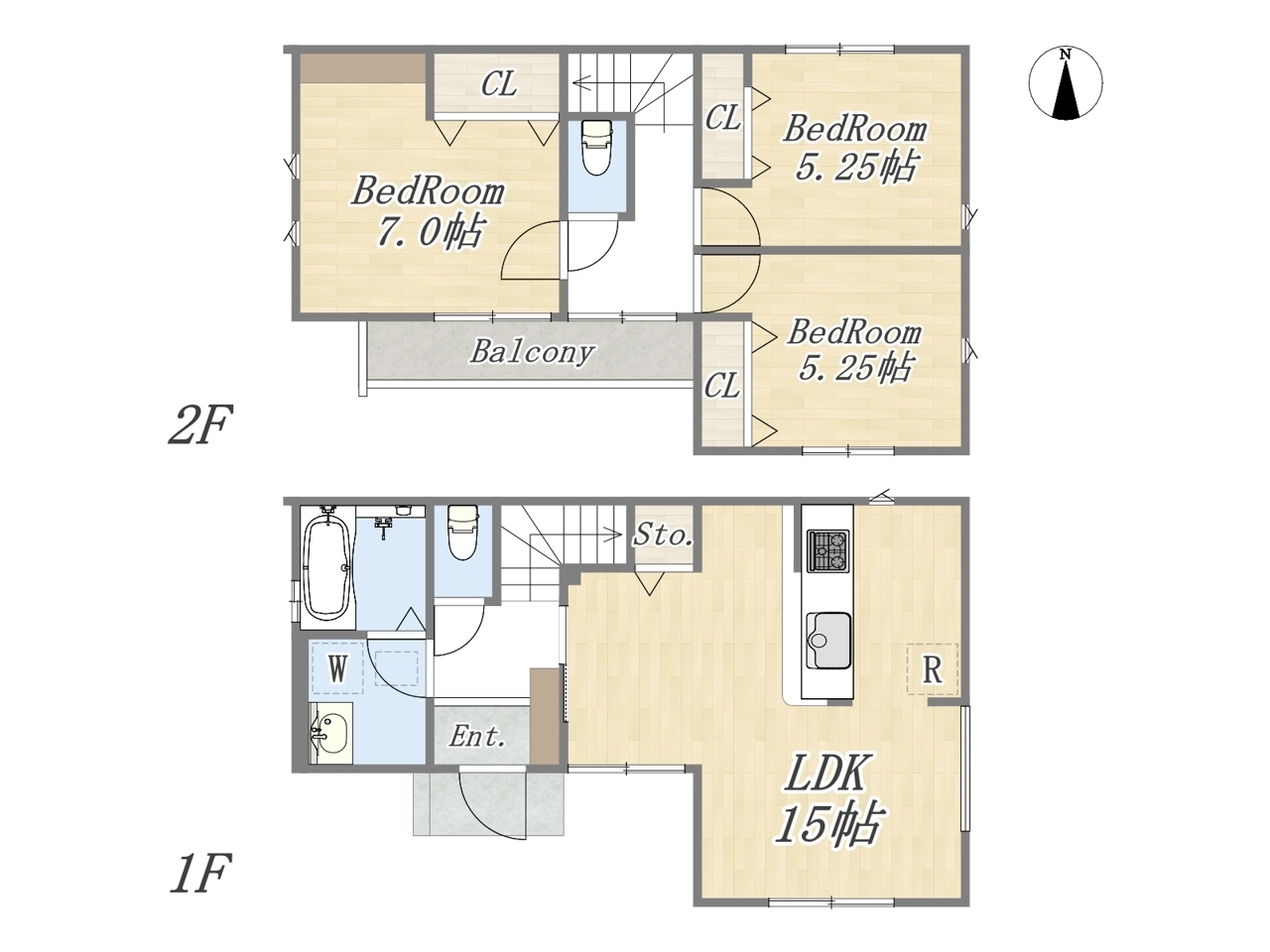 区画図・間取り図