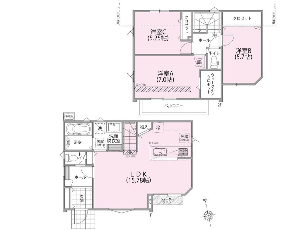 区画図・間取り図