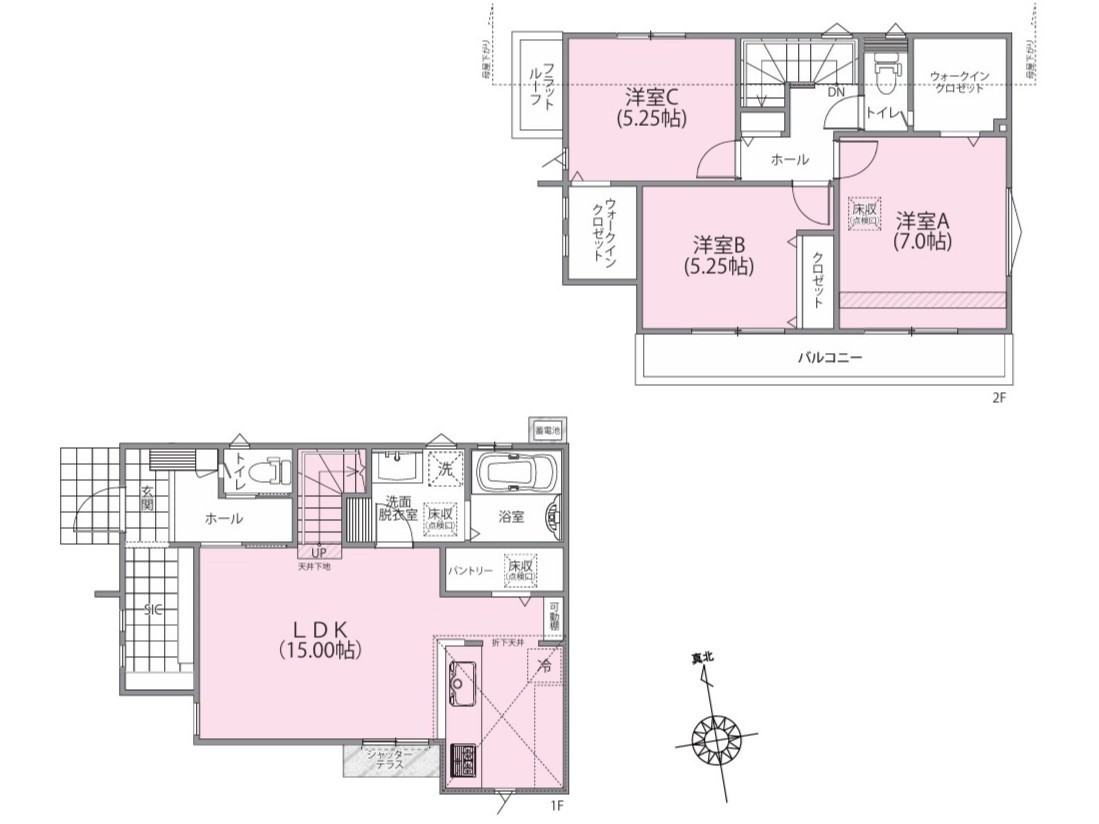 区画図・間取り図