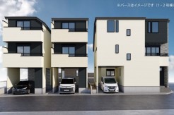 【外観イメージパース】
※イメージ画像と実際の物件とは異なる場合がございます。
