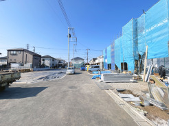 前面道路

