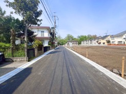 【土地外観】
お好みのプラン・カラーセレクトのご相談可能です！
理想の暮らしを実現できるようにプレゼンテーションやモデルハウスのご案内も行っています！
お気軽にお問い合わせください！