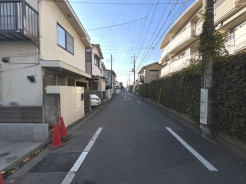 前面道路
