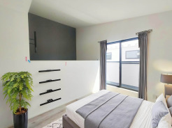 【Room：6帖】
本画像はCGで作成しており、実際に現地に家具は配置しておりません。また、価格に家具は含まれません。
