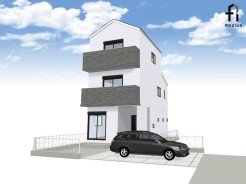 【建物完成イメージパース】プラン例
建物参考価格：1600万円｜建物面積：98㎡
※イメージ画像と実際の物件とは異なる場合があります。