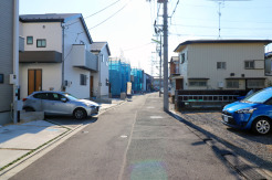 前面道路
