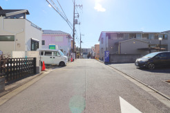 前面道路
