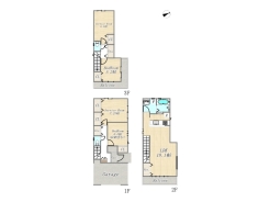 【間取り図】５号棟　2LDK+S
