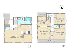 【間取り図】3LDK
