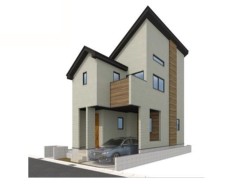 【建物完成イメージパース】2号棟
※イメージ画像と実際の物件とは異なる場合がございます。
