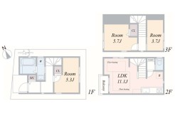 【間取り図】3LDK+SIC
