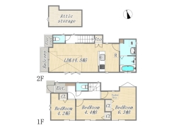 【間取り図】A号棟　3LDK
