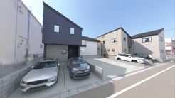 【建物完成イメージパース】（6号棟）
※イメージ画像は実際の物件とは異なる場合があります。