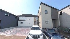 【建物完成イメージパース】（4号棟）
※イメージ画像は実際の物件とは異なる場合があります。