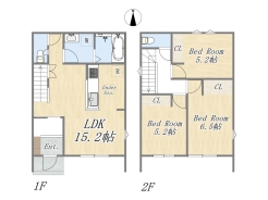 2号棟　3LDK+カースペース2台