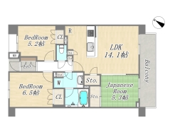 【間取り図】3LDK

