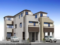 【建物完成イメージパース】
※イメージ画像と実際の物件とは異なる場合がございます。
