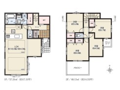 【間取り図】4SLDK+SIC+リネン庫+床下収納
