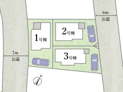 【全体区画図】ＪＲ中央線「吉祥寺」駅利用可能！最寄りのバス停まで停歩５分の立地にロフト付物件が販売開始！

