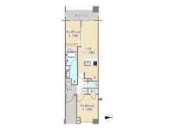 【間取り図】2LDK
