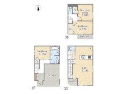 【間取り図】2SLDK
