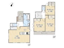 【間取り図】3LDK
