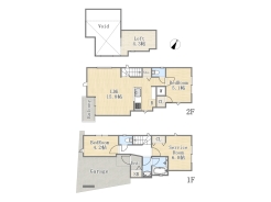 【間取り図】A号棟　2SLDK

