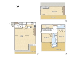 【間取り図】3SLDK
