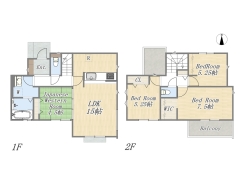 【Plan】4LDK+WIC+ワイドバルコニー+カースペース2台

太陽光パネル搭載予定