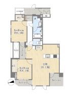 【間取り図】2LDK
