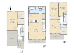 【間取り図】2SLDK
