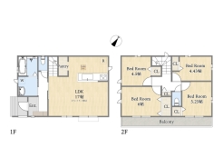 【間取り図】4LDK