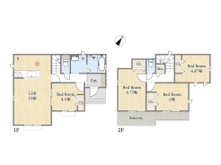 【間取り図】4LDK

