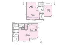 【間取り図】3LDK+WIC+Pantry+カースペース