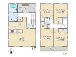 【間取り図】4LDK+WIC+SIC
