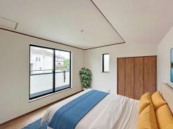 【Room：2号棟】
本画像はCGで作成しており、実際に現地に家具は配置しておりません。また、価格に家具は含まれません。
