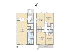 【間取り図】1号棟　4LDK

