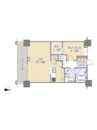【間取り図】1LDK+S+WIC
