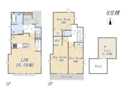 【H号棟】3LDK+WIC+Loft+カースペース