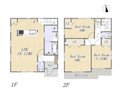 【2号棟】3LDK+カースペース
