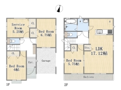 【間取り図】3SLDK